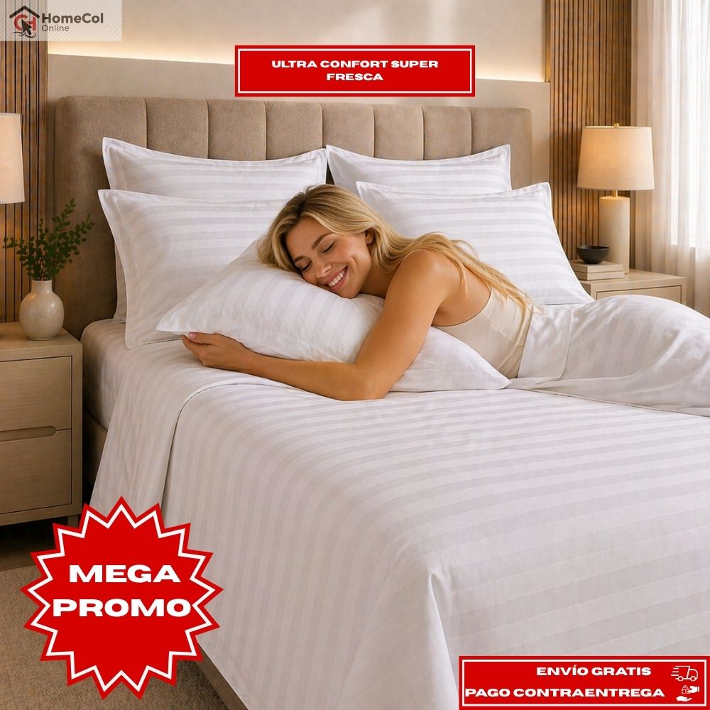 OFERTA ESPECIAL: Sábanas 800 Hilos Premium™ + Fundas de Almohada™