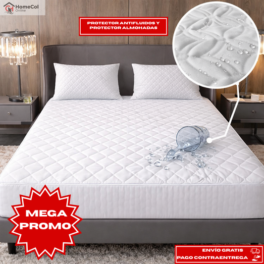 OFERTA ESPECIAL: Protector de Colchón Impermeable™ + Protectores de Almohada™